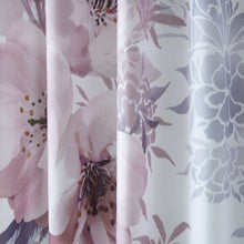 Load image into Gallery viewer, Dramatic Floral Shower Curtain - Blush