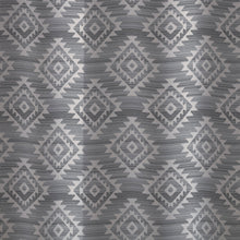 Load image into Gallery viewer, Textured Stripe Shower Curtain - Silver