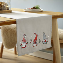 Load image into Gallery viewer, Christmas Gnomes Table Runner
