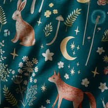 Load image into Gallery viewer, Enchanted Twilight Duvet Set - Forest Green