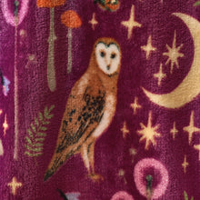 Load image into Gallery viewer, Enchanted Twilight Animals Blanket - Plum