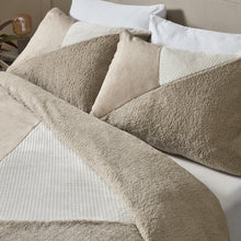 Load image into Gallery viewer, Cosy Larsson Fleece Duvet Set - Natural