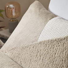 Load image into Gallery viewer, Cosy Larsson Fleece Duvet Set - Natural