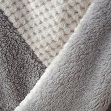 Load image into Gallery viewer, Cosy Larsson Fleece Throw - Grey