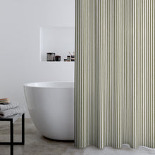 Load image into Gallery viewer, Timeless Stripe Shower Curtain - Green