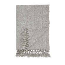 Load image into Gallery viewer, Wilson Plain Chenille Throw - Grey