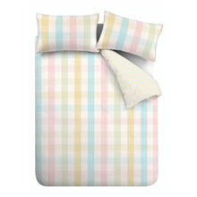 Load image into Gallery viewer, Spring Check Duvet Set