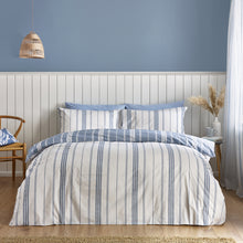 Load image into Gallery viewer, Harbour Stripe Duvet Set
