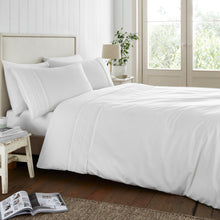 Load image into Gallery viewer, Broderie Anglaise Duvet Set - White