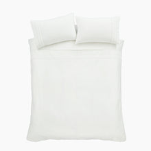 Load image into Gallery viewer, Broderie Anglaise Duvet Set - White