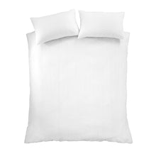 Load image into Gallery viewer, Heatset Wave Duvet Set - White