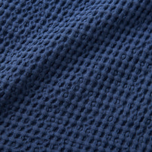 Load image into Gallery viewer, Jaipur Waffle Throw - Navy
