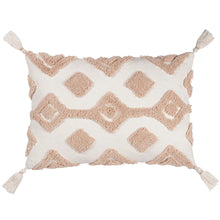 Load image into Gallery viewer, Dharma Beige Tufted Cushion Cover - Natural