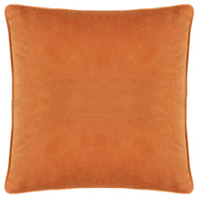 Load image into Gallery viewer, Gretel Velvet Piped Cushion Cover - Cloud Dust/Ginger