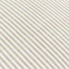 Load image into Gallery viewer, Truro Stripe Reversible Cushion - Natural