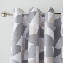 Load image into Gallery viewer, Oslo Natural Eyelet Curtains