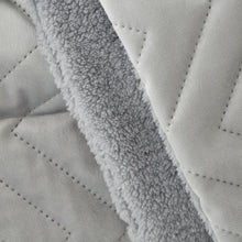 Load image into Gallery viewer, So Soft Velvet Zig Zag Pinsonic Throw