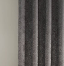 Load image into Gallery viewer, Alpha Grey Single Recycled Blockout Curtain Panel