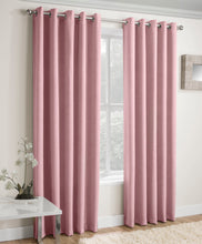 Load image into Gallery viewer, Vogue Blush Eyelet Curtains