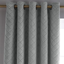 Load image into Gallery viewer, So Soft Luxe Velvet Silver Curtains