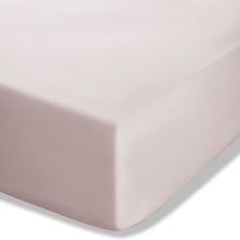 Load image into Gallery viewer, Easy Iron Percale Extra Deep Fitted Sheet - Blush Pink
