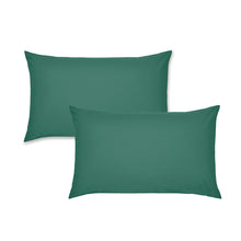 Load image into Gallery viewer, Easy Iron Percale Pillowcase Pair - Dark Green
