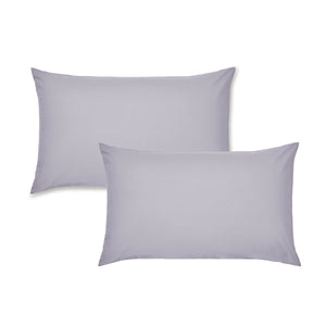 Easy Iron Percale Pillowcase Pair - Lilac