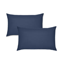 Load image into Gallery viewer, Easy Iron Percale Pillowcase Pair - Navy Blue
