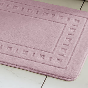 Armoni Bath Mat Set - Blush Pink