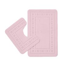 Load image into Gallery viewer, Armoni Bath Mat Set - Blush Pink

