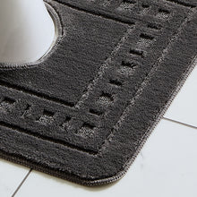 Load image into Gallery viewer, Armoni Bath Mat Set - Grey
