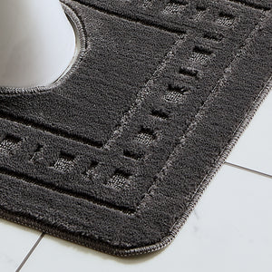 Armoni Bath Mat Set - Grey