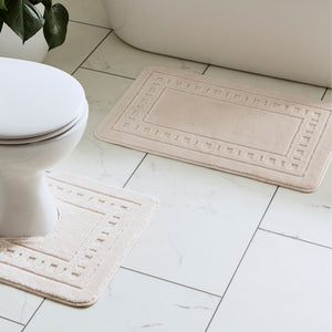Armoni Bath Mat Set - Cream