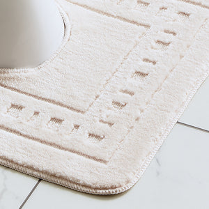 Armoni Bath Mat Set - Cream