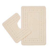 Load image into Gallery viewer, Armoni Bath Mat Set - Cream
