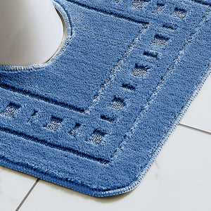 Armoni Bath Mat Set - Navy Blue