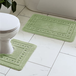 Armoni Bath Mat Set - Sage Green