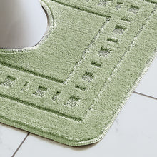 Load image into Gallery viewer, Armoni Bath Mat Set - Sage Green
