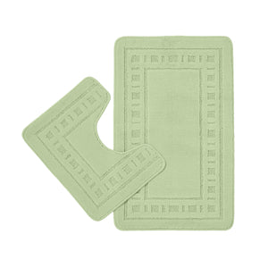 Armoni Bath Mat Set - Sage Green