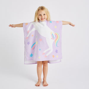 Kids Unicorn Poncho