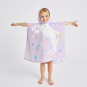 Kids Unicorn Poncho