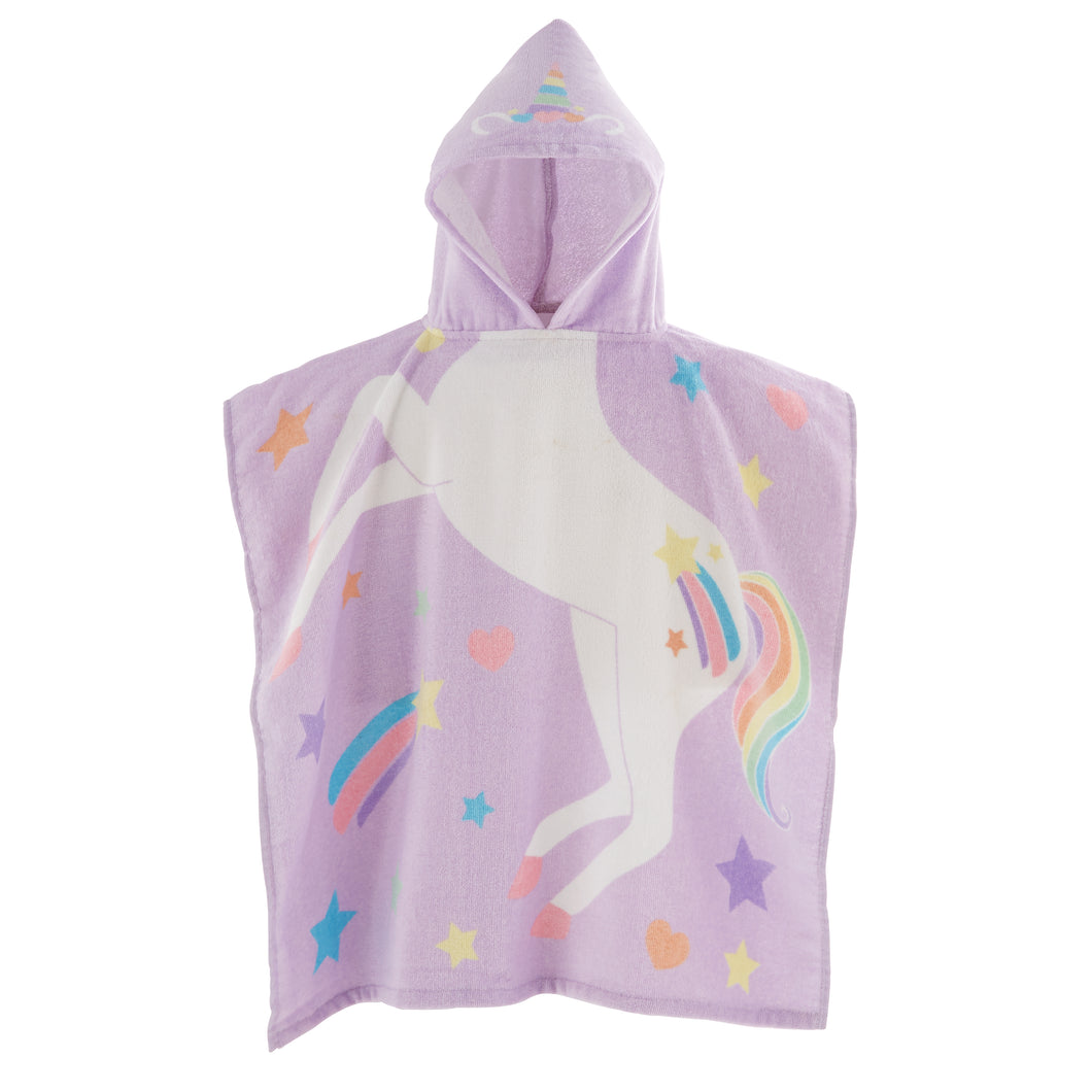 Kids Unicorn Poncho