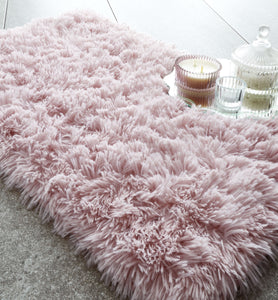 Cuddly Bath Mat Blush