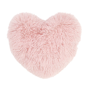 Cuddly Heart Blush Pink Cushion