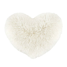 Load image into Gallery viewer, Cuddly Heart Cream Cushion

