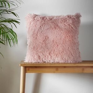 Cuddly Filled Cushion - Blush Pink