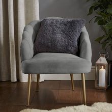 Load image into Gallery viewer, Cuddly Filled Cushion - Charcoal
