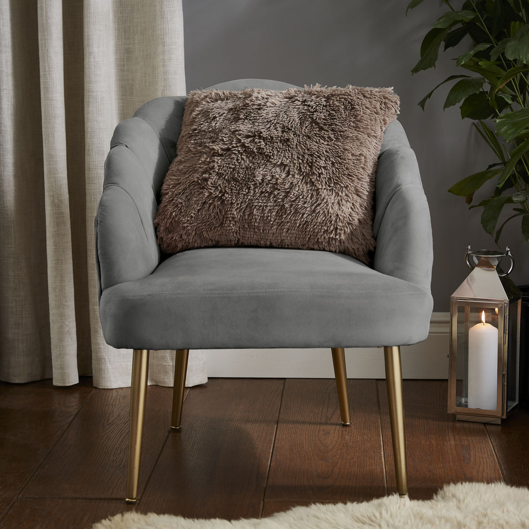 Cuddly Filled Cushion - Natural