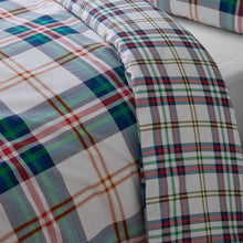 Load image into Gallery viewer, Kelso Check Duvet Set - Green

