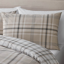 Load image into Gallery viewer, Kelso Check Duvet Set - Natural
